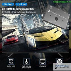 thumbnail Bộ chuyển đổi HDMI Kingma 8K Bi Directional Switcher và Splitter - 4