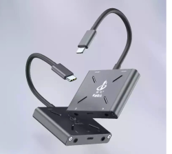 thumbnail Bộ chuyển đổi Livestream Type C đa năng vừa sạc vừa live - 1