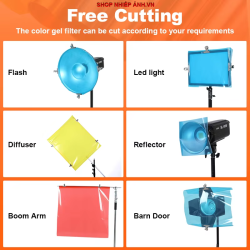 thumbnail Bộ Gel màu Ambitfull 22 màu 30x30 cm - 7