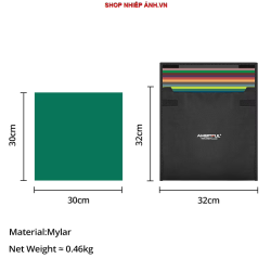 thumbnail Bộ Gel màu Ambitfull 22 màu 30x30 cm - 5