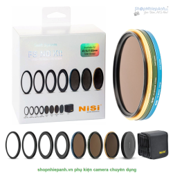 thumbnail Bộ kính lọc Nisi Swift FS ND Kit (8+64+1000) 67/72/77/82mm