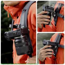 thumbnail Bộ Tháo Lắp Nhanh Gắn Balo/Dây nịt Cho Máy Ảnh Ulanzi UKA07 - 7