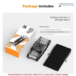 thumbnail Bộ tool K&F concept đa năng 10in1 KF31.099 - 5