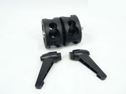 thumbnail Boom kẹp ống 2 chiều plasitc - 2