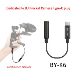 thumbnail Boya BY-K6 adapter DJI Osmo Pocket - 2
