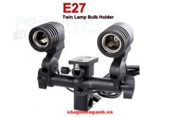 thumbnail Bracket đuôi gắn 2 đèn chụp sản phẩm