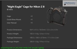thumbnail Cage Smallrig for Nikon Z8 4316 - 7