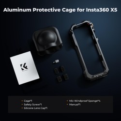 thumbnail Cage nhôm bảo vệ Insta360 X5 hiệu K&F concept KF12.0024 - 6