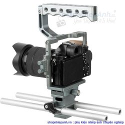 thumbnail Cage Rig Sevenoak SK-A9C1 Design For Sony A9 A7R III A7 III - 1