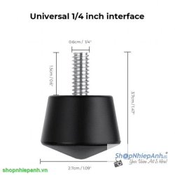 thumbnail Ốc Cao su chống trượt tripod monopod - 0
