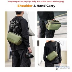 thumbnail Cặp K&F Concept Alpha Camera Sling Bag KF13.157V2 10L Green - 4