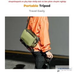 thumbnail Cặp K&F Concept Alpha Camera Sling Bag KF13.157V2 10L Green - 3