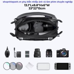 thumbnail Cặp K&F Concept Alpha Camera Sling Bag KF13.157 10L - 3