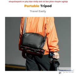 thumbnail Cặp K&F Concept Alpha Camera Sling Bag KF13.157V1 10L Black - 3