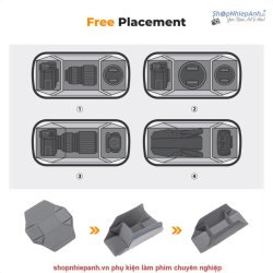 thumbnail Cặp K&F Concept Alpha Camera Sling Bag KF13.157V5 10L Beige - 1