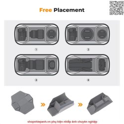 thumbnail Cặp K&F Concept Alpha Camera Sling Bag KF13.157V6 10L Dark Grey - 1