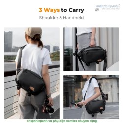 thumbnail Cặp K&F Concept Alpha Camera Sling Bag KF13.157V8 10L BLACK retro - 5