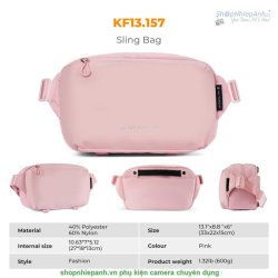 thumbnail Cặp K&F Concept Alpha Camera Sling Bag KF13.157V9 10L Pink - 5