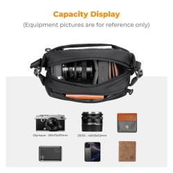 thumbnail Cặp K&F Concept Alpha Camera Sling Bag KF13.188 4L BLACK - 0