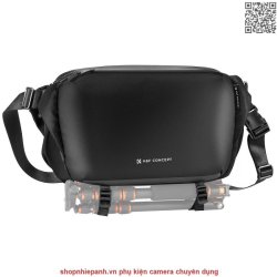 thumbnail Cặp K&F Concept Sling Bag 2in1 KF13.177 12L Urban wander 01 Black