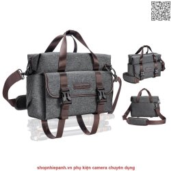 thumbnail Cặp K&F Concept Sling Bag KF13.186 8L Urban Wander 09 (Dark Grey)