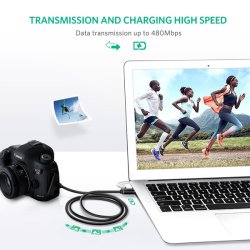 thumbnail Cáp Mini USB to USB 2.0 dài 3m Ugreen chính hãng - 3