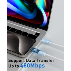 thumbnail Cap Lightning to USB C Adapter - 1