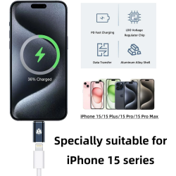 thumbnail Cap Lightning to USB C Adapter - 3