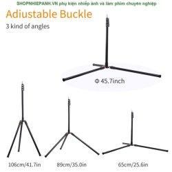 thumbnail Chân đèn gấp ngược cao cấp K&F concept KF34.009V1 siêu chắc - 5