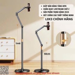 thumbnail Chân quay live stream đa năng LDX3 chuyên nghiệp - 0