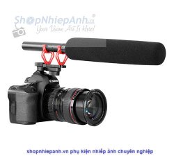 thumbnail Chống rung Boya BY-C30 suspension shockmount for microphone shotgun - 2