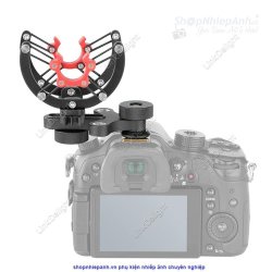 thumbnail chống rung Boya BY-C40 suspension shockmount for microphone shotgun - 5