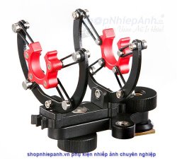 thumbnail chống rung Boya BY-C40 suspension shockmount for microphone shotgun - 0