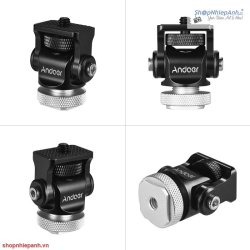 thumbnail Ốc đổi góc Cold shoe xoay 180 độ Andoer