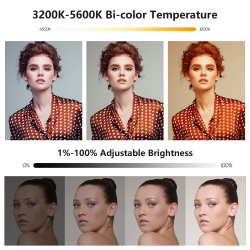 thumbnail Combo 1 cây đèn ET-300-S 300W V2 pro NEW VERION và lantern softbox 65cm - 3