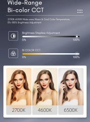 thumbnail Combo 1 cây đèn Led MARKPRO 200X 200W 2700K-6500K softbox tolifo chinaball 65cm lantern - 3