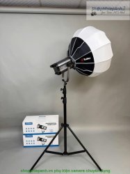 thumbnail Combo 1 cây đèn Led MARKPRO 200X 200W 2700K-6500K softbox tolifo chinaball 65cm lantern - 5