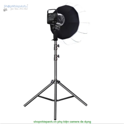 thumbnail Combo 1 cây đèn led XY-500W Bi-color 2700-6500Kvà softbox chinaball lantern cầu 65cm - 0