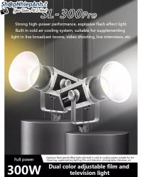 thumbnail Combo 1 đèn Led Yongeer SL300Pro 300W 2700K-6500K softbox 60x90 standar - 0