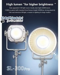 thumbnail Combo 1 đèn Led Yongeer SL300Pro 300W 2700K-6500K softbox 60x90 standar - 6