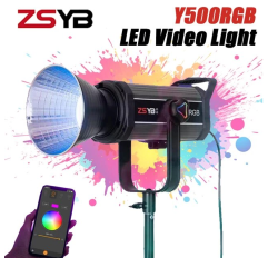 thumbnail Combo 1 đèn Led ZSYB Y500RGB bi color kèm softbox cầu lantern 65cm - 1