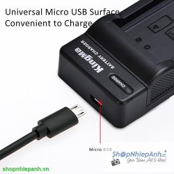 thumbnail Combo 1 pin 1 sạc Kingma for Canon NB-11L Canon IXUS 132, 150, 155, 160, 170, 275 HS, PowerShot A2300, A2500, A2600, PowerShot ELPH 110 HS, 115 is, 130 is, 320 HS - 3