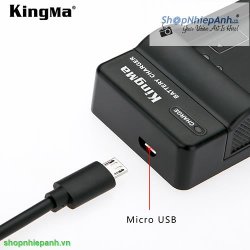 thumbnail Combo 1 pin 1 sạc Kingma for nikon EN-EL19 Nikon Coolpix for sony BJ1 RX0 Kingma for nikon EN-EL19 Nikon Coolpix  A100, S33, S100, S2550, S2600, S2800, S3300, S3500, S3700, S4100, S4150, S4300, S6400, S6500, S6600, S6700, S6800, S6900, S7000, W100 - 2