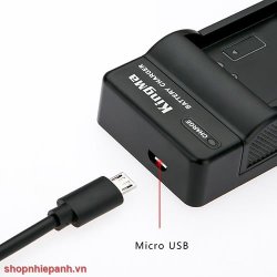 thumbnail Combo 1 pin 1 sạc Kingma for Sony NP-BN1  WX W T TX series - 1