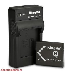thumbnail Combo 1 pin 1 sạc Kingma for Sony NP-BN1  WX W T TX series