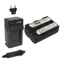 thumbnail Combo 1 Pin Và Sạc Wasabi FM500H For Sony Alpha Dslr Slt-A57, A58, A65, A65V, A77, A77V, A77 II, A77M2, A99, A100, A200, A300, A350, A450, A500, A550, A560, A580, A700, A850, A900..