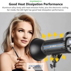 thumbnail Combo 2 cây đèn ET-300-S 300W V2 pro NEW VERSION và lantern softbox 65cm - 7