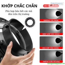 thumbnail Combo 2 cây Đèn LED XY-500W Bi-Color 2700-6500K và softbox Parabolic 65cm - 4