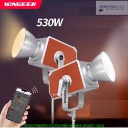 thumbnail Combo 2 cây đèn Yongeer H-550B 1060W Softbox Tolifo Parabolic 90cm trọn gói - 0