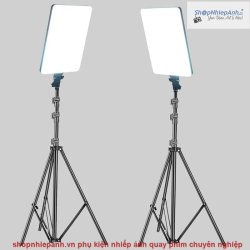 thumbnail Combo 2 đèn Led flat panel RL-28 Bi color chuyên chân dung sản phẩm